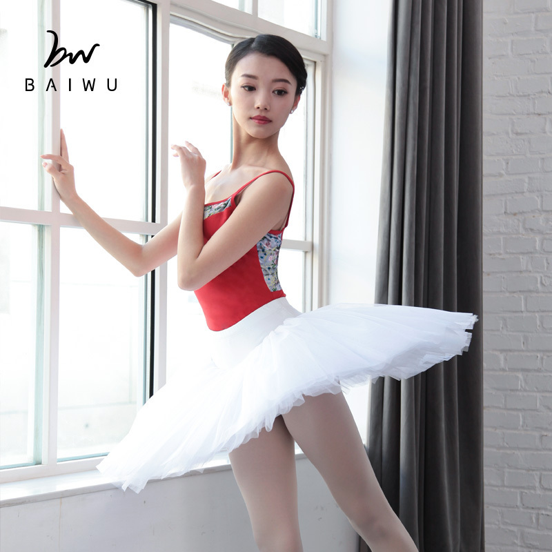 118144002 Baiwu New Design Quality Dance Tutu Skirt Baiwu Stage Classic Ballet Tutu