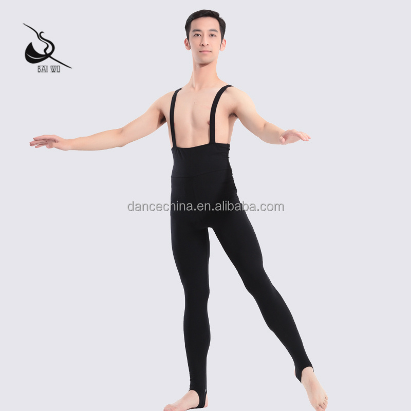 116100001 Men Stirrup Unitard Ballet Tank gymnastic Unitard