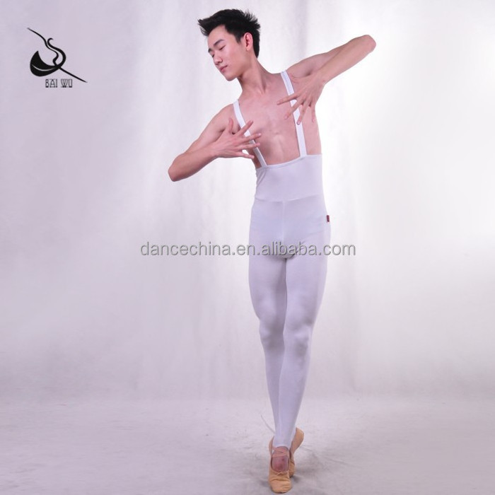 116100001 Men Stirrup Unitard Ballet Tank gymnastic Unitard