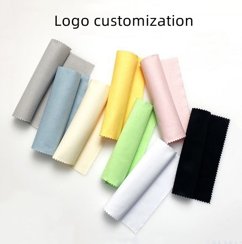 Custom Logo Printing Microfibre Microfiber Screen Eyeglass Sunglass Eye Glasses Lens Wiping Cleaning Cloth For Glasses