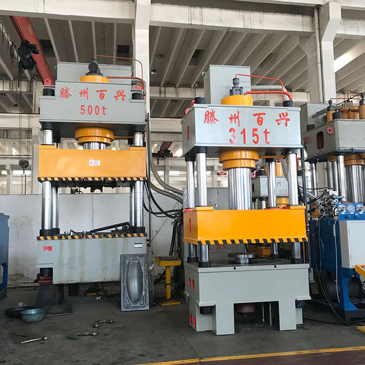 315 ton/400 ton stretch forming hydraulic press for trolley/unicycle/ash bucket body stretch forming