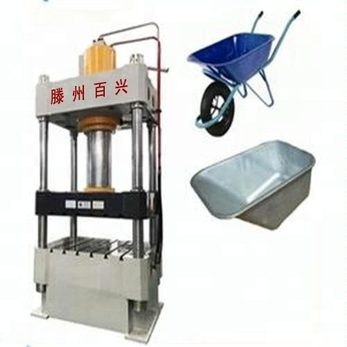 315 ton/400 ton metal drawing machine is used for drawing and forming of trolley ash bucket truck unicycle body.