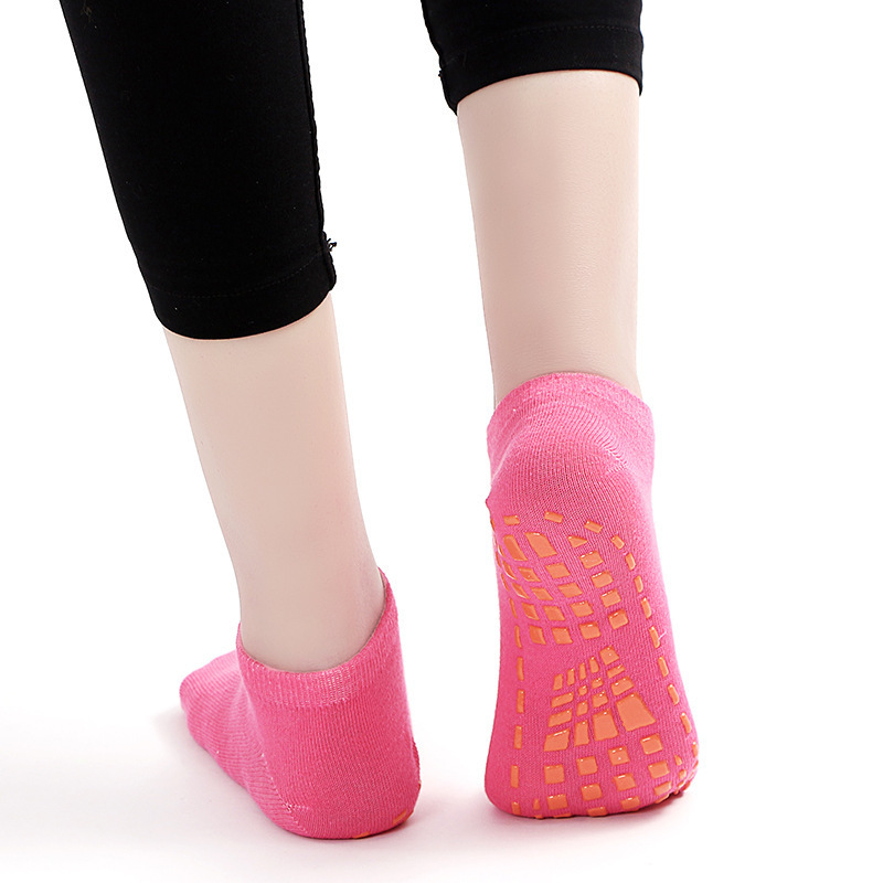 trampoline socks point glue non slip floor socks adult home baby children early education yoga pliates socks print