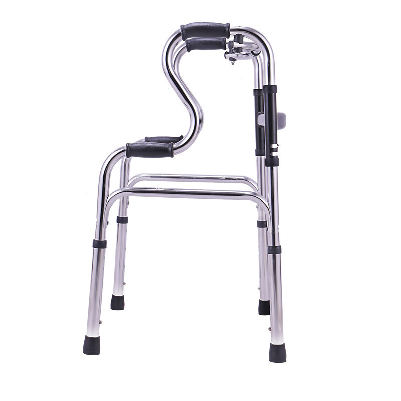 Hot sales folding Medical Adjustable light weight mobility adult elderly walking wheel walker rollator for disabled people