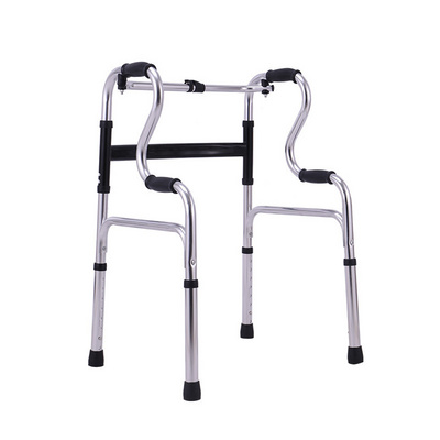 Hot sales folding Medical Adjustable light weight mobility adult elderly walking wheel walker rollator for disabled people