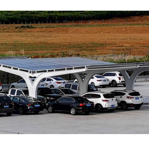 China Manufacturer  10KW Light Weight Aluminum Solar Carport Systems Solar Carports for Car Parking