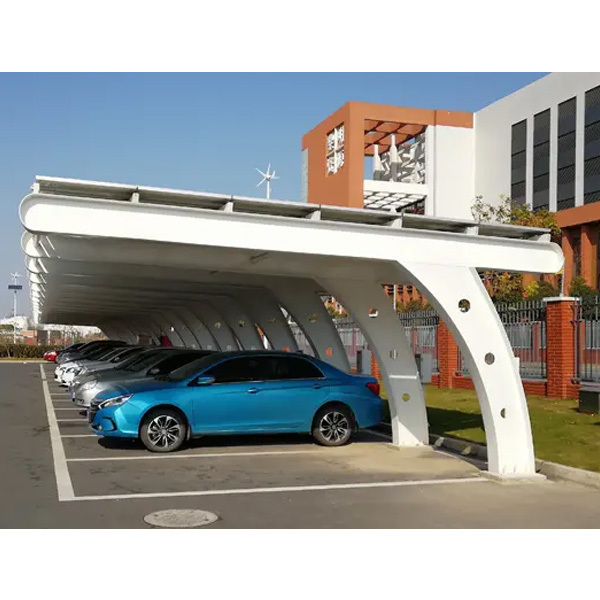 China Manufacturer  10KW Light Weight Aluminum Solar Carport Systems Solar Carports for Car Parking