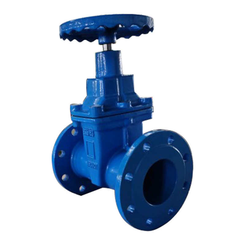 Soft Seal non Rising Stem Elastic Seat Gate Valve Ductile Iron Handwheel Flange Gate Valve