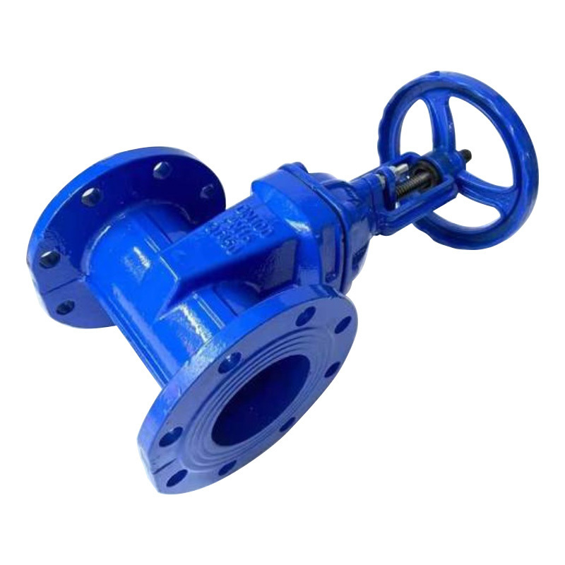 Soft Seal non Rising Stem Elastic Seat Gate Valve Ductile Iron Handwheel Flange Gate Valve