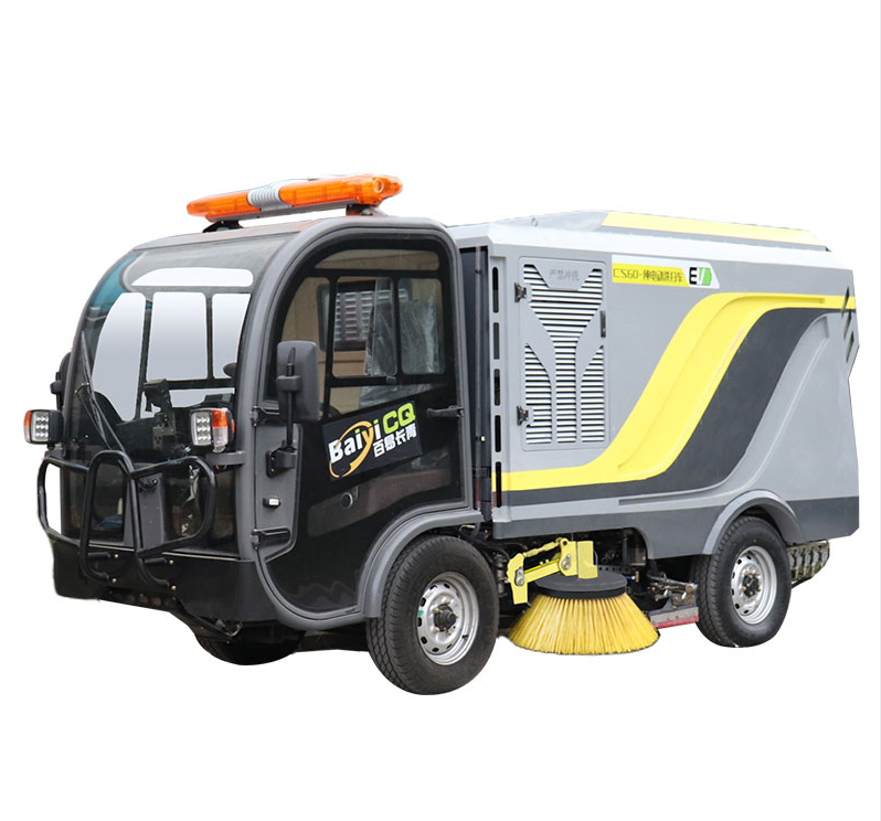 Factory Sale Municipal  Mini  Street Cleaner Sweeper Machine For Sale Sidewalk Electric Road Sweeper Vehicle