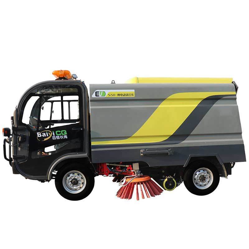 China Supplier Concrete Road  Comfortable Cab Car Cleaning Machine Road Sweeper