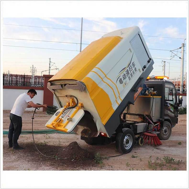 s50 Multi Functional Road Dust Sweeper Mini Electric Road Floor Sweeper Truck For Streets