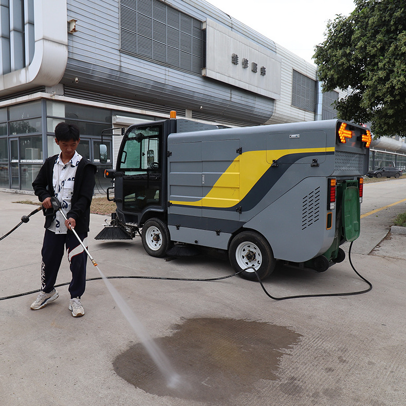 New and upgraded road sweeper S25 multi-functional electric street sweeper for sale