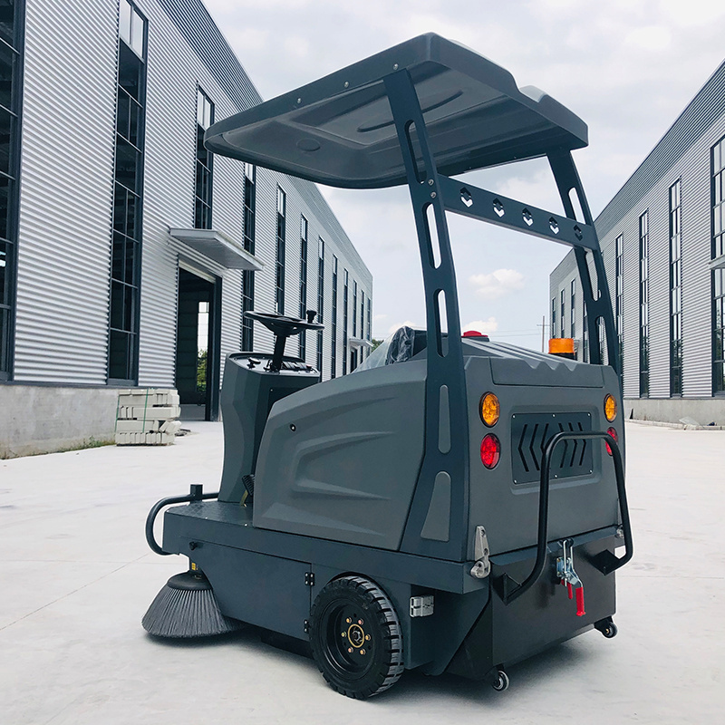 Durable  Ride On Cleaning Sweeper Machine Industrial  Mini Road Sweeper Electric Street Sweeper  for sale