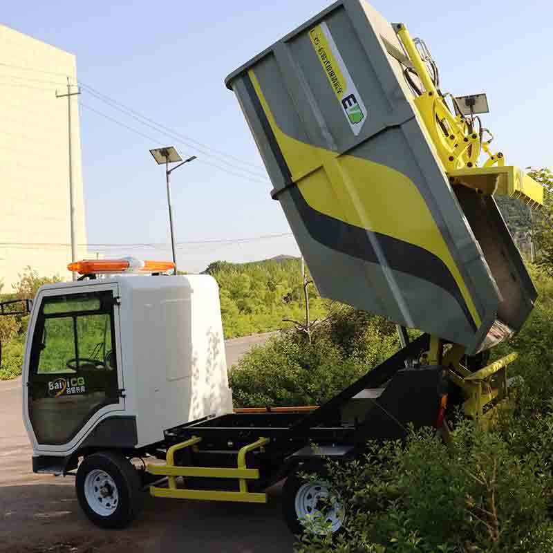 Professional Manufacturers Supply Small Rear Load Refuse Garbage Compactor Truck