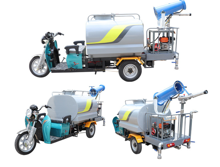 1500L Factory Direct  Water Tank Heavy Truck Tricycle Water Cart Tricycle Water Bowser