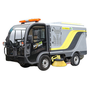 Electric Vacuum Sweeper Truck Compact Street Sweeper