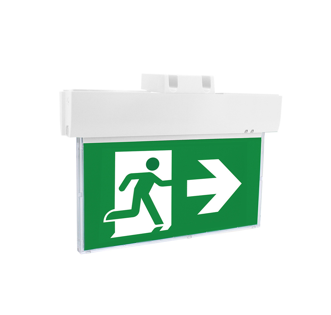 2W 3W 5W 6W 8W China Cheap Big Safety Illuminated Industrial Brass Fire Running Man LED Emergency Exit Light