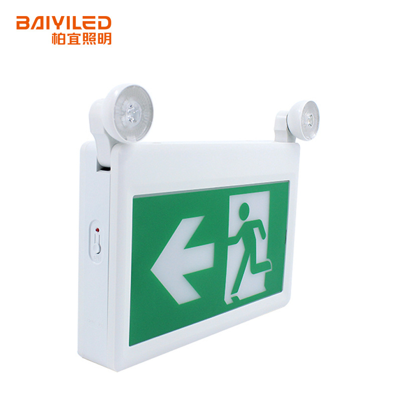 most powerful emergency light with 30 led running man exit sign