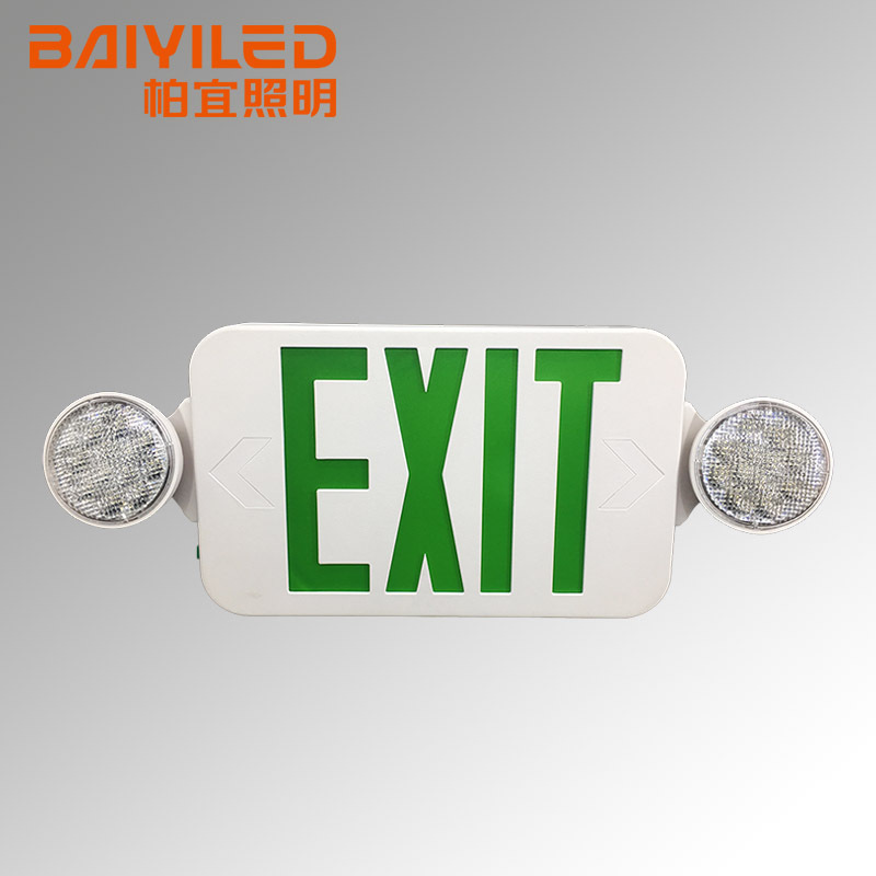 120V 277V 90 Mins Ni-Cd Battery 3.5W Power Waterproof  Led Lights Exit Sign Emergency Lighting For Corridor