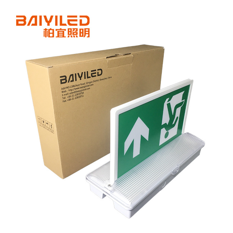 Emergency powerful security light self defense long lifespan emergency flood led light Exit Sign