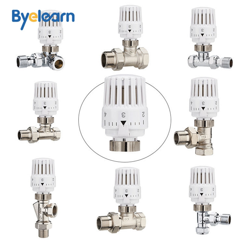 BAIYILUN Aoutomatic Water Shut Off Valve Parts Underfloor Heating brass thermostat valve