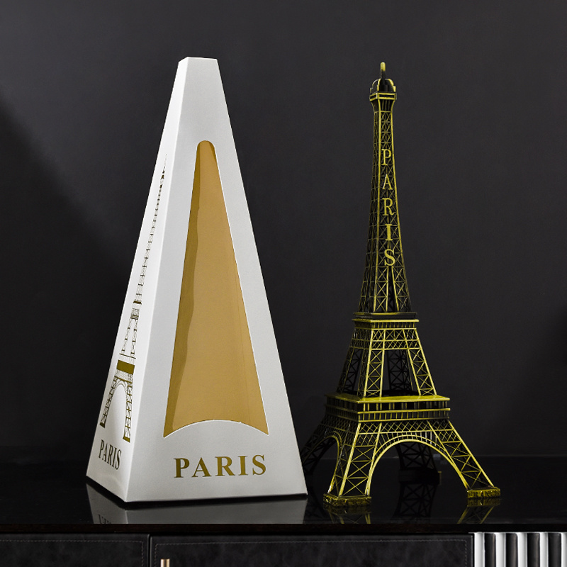 Paris France Large Eiffel Tower Model Simulation Model High Quality Tower Home Office Craft Decoration Fancy Gift Resin Craft