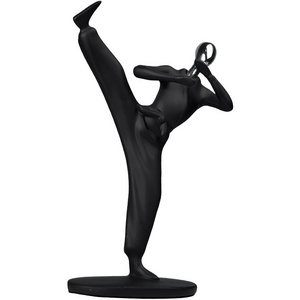 2023 Best sellers Nordic Minimalist New Style Creative Musician Sports Man Abstract Human Sculpture Office Tabletop Decoration