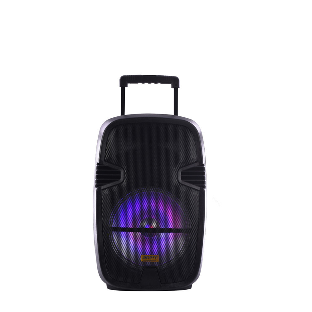 15 inch Portable WIRELESS BT Speaker Trolley Speaker With Rechargeable Battery TH-151