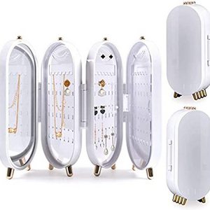 Hot earrings ring plate jewelry box rack holder with storage organizer acrylic display box multi-function jewelry storage