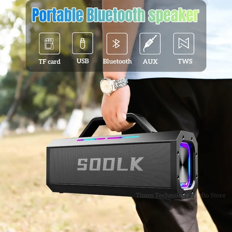 150W Sodlk S520 Bass Subwoofer Karaoke Professional Custom Golf Big Power Active Sound Audio Blue Tooth Speaker System