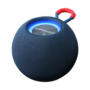 2022 New H52 Blue tooth Speaker Outdoor Portable Lantern IPX6 Waterproof Multiple Color With LED Round Ball Blue tooth Speaker