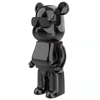 Net red violent bear wireless BT speaker creative gift cartoon doll desktop collection audio TWS couplet