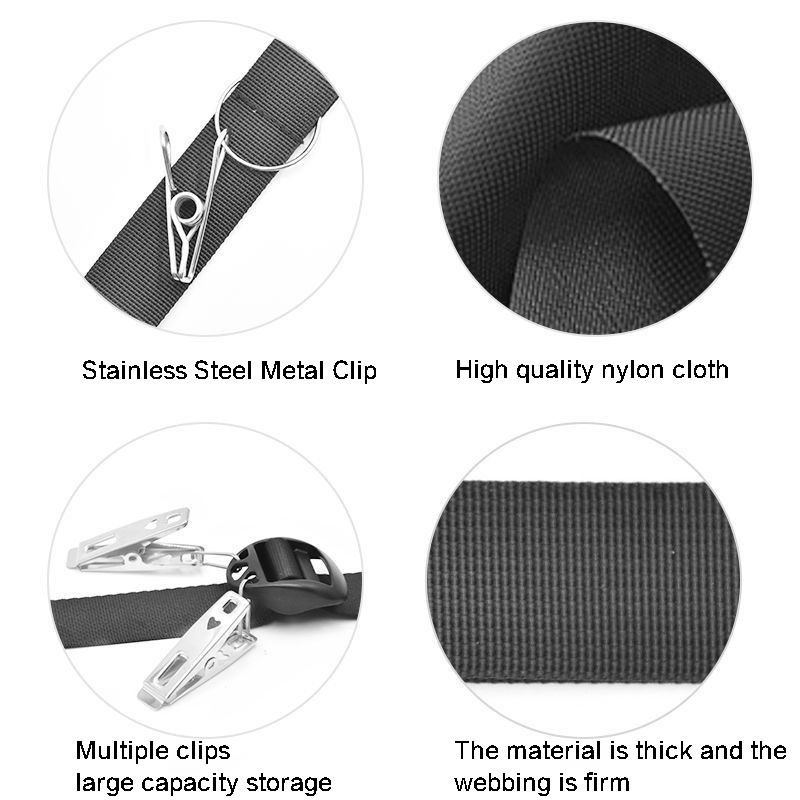 Hot Sale 10 Stainless Steel Hat Storage Clips for Hang Ball Caps Hat Organizer Holder Rack for Closet