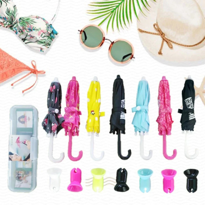 Outdoor Cell Phone Holder Sun Shade Creative Desktop Phone Holder Cute Phone Umbrella for Sun