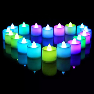 tea lights bulk battery operated LED Electronic Candle Lights decoration lights for party