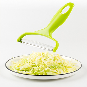 Wide Mouth Fruit Peeler Stainless Steel Salad Vegetables Peelers Coleslaw Peeler Grater