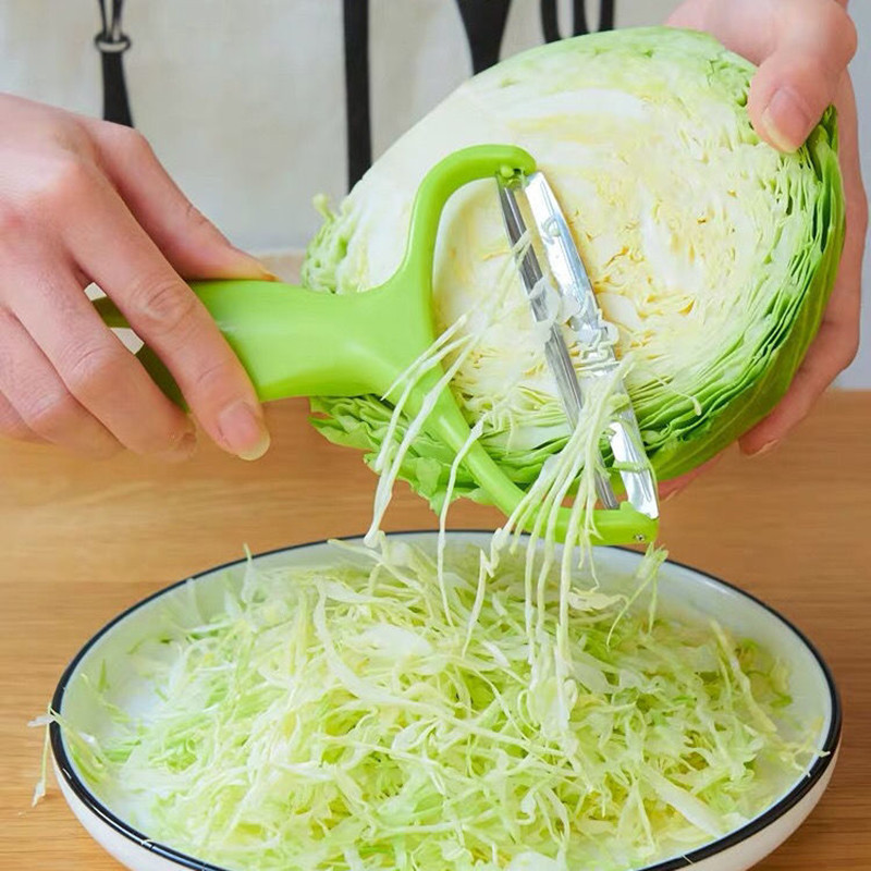 Cabbage Shredder Stainless Steel Fruit Vegetable Potato Peeler Multifunctional Veggie Fruit Peeler