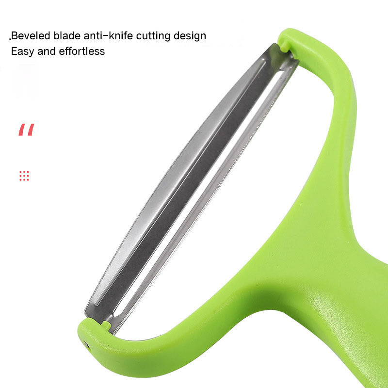 Wide Mouth Fruit Peeler Stainless Steel Salad Vegetables Peelers Coleslaw Peeler Grater