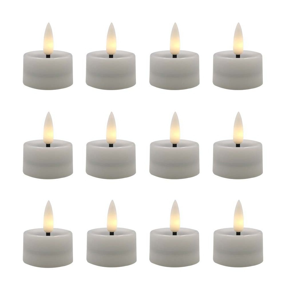 Battery Tea Lights LED Flickering LED Tea Lights Candles for Home Decor