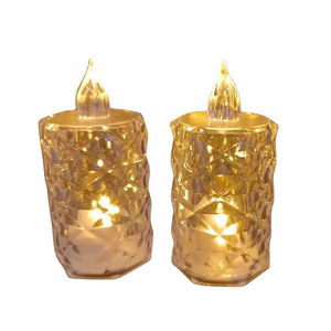 Flameless Tealight Candles Battery-Powered LED Fake Candles Realistic Tea Lights for Christmas