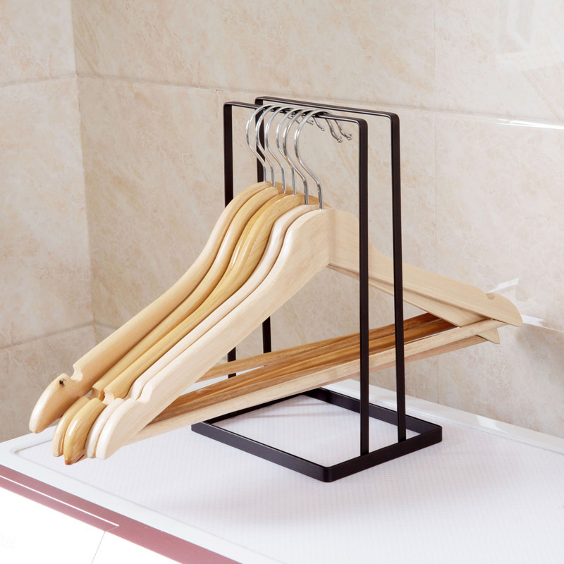 Hot Sale Iron Standing Clothes Hanger Stacker Large Capacity Hangers Organizer for Laundry Room Closet