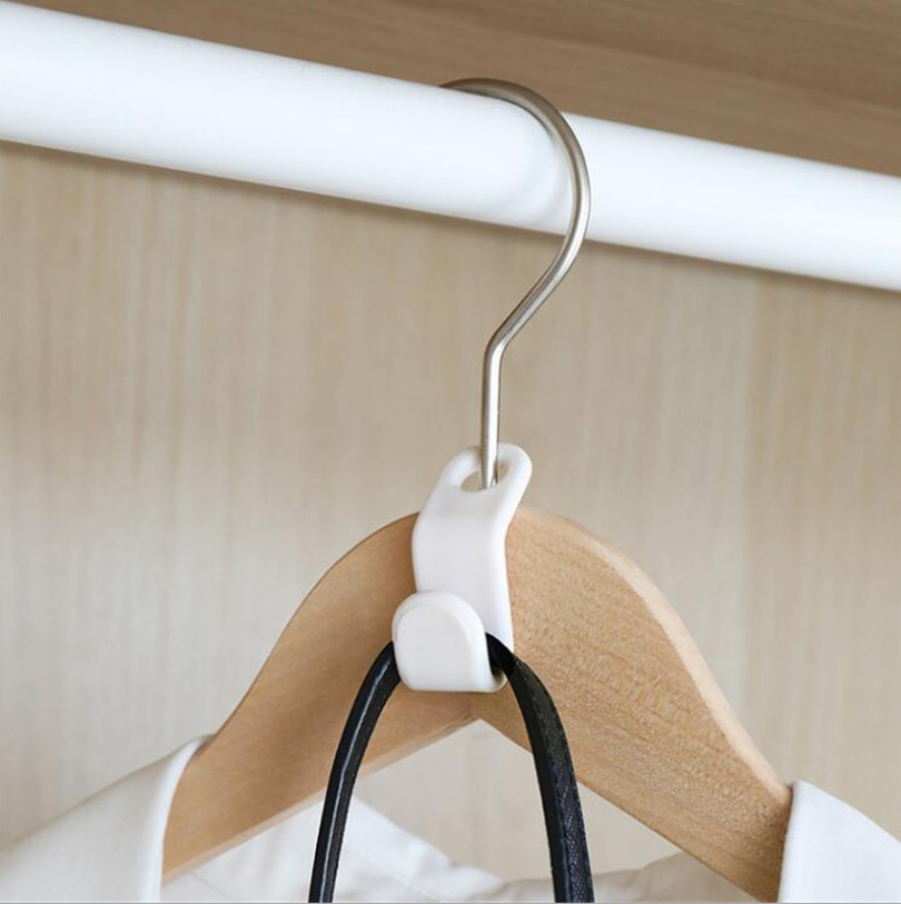 Clothes Hanger Connector Hooks Space Saving Cascading Connection Hooks for Clothes Closet