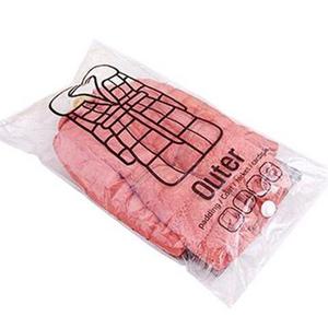 Vacuum Sealing Organizer Hanging Storage Bags Space Saver Compressed Bag with Hangers