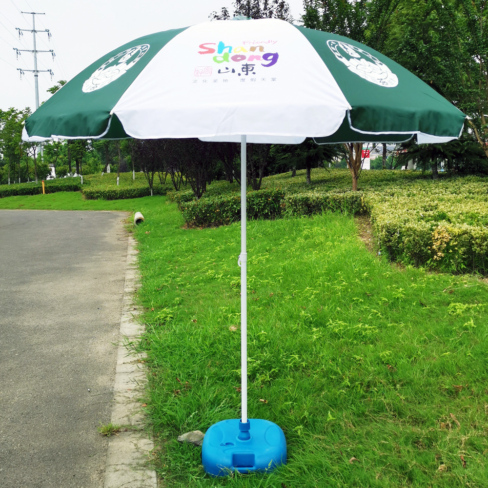 Wholesale Cheap Plastic Outdoor Outdoor Parasol Cafe Umbrella Leisure Beach Umbrellas Base Accessories