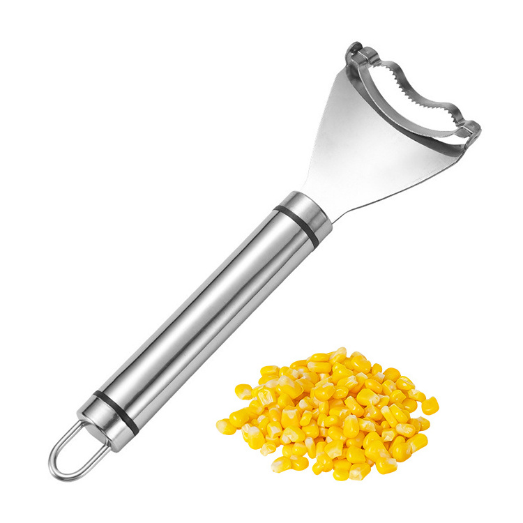 Wholesale Kitchen Tools Stainless Steel Cob Remover Cob Corn Shaver Stripper Corn Peeler