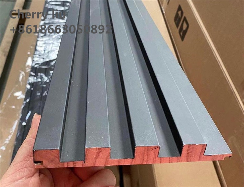 Interior 3D Decorating Solid Ceiling Timber Wood Textured Wainscoting Feature Design Slat wall Cladding Panel