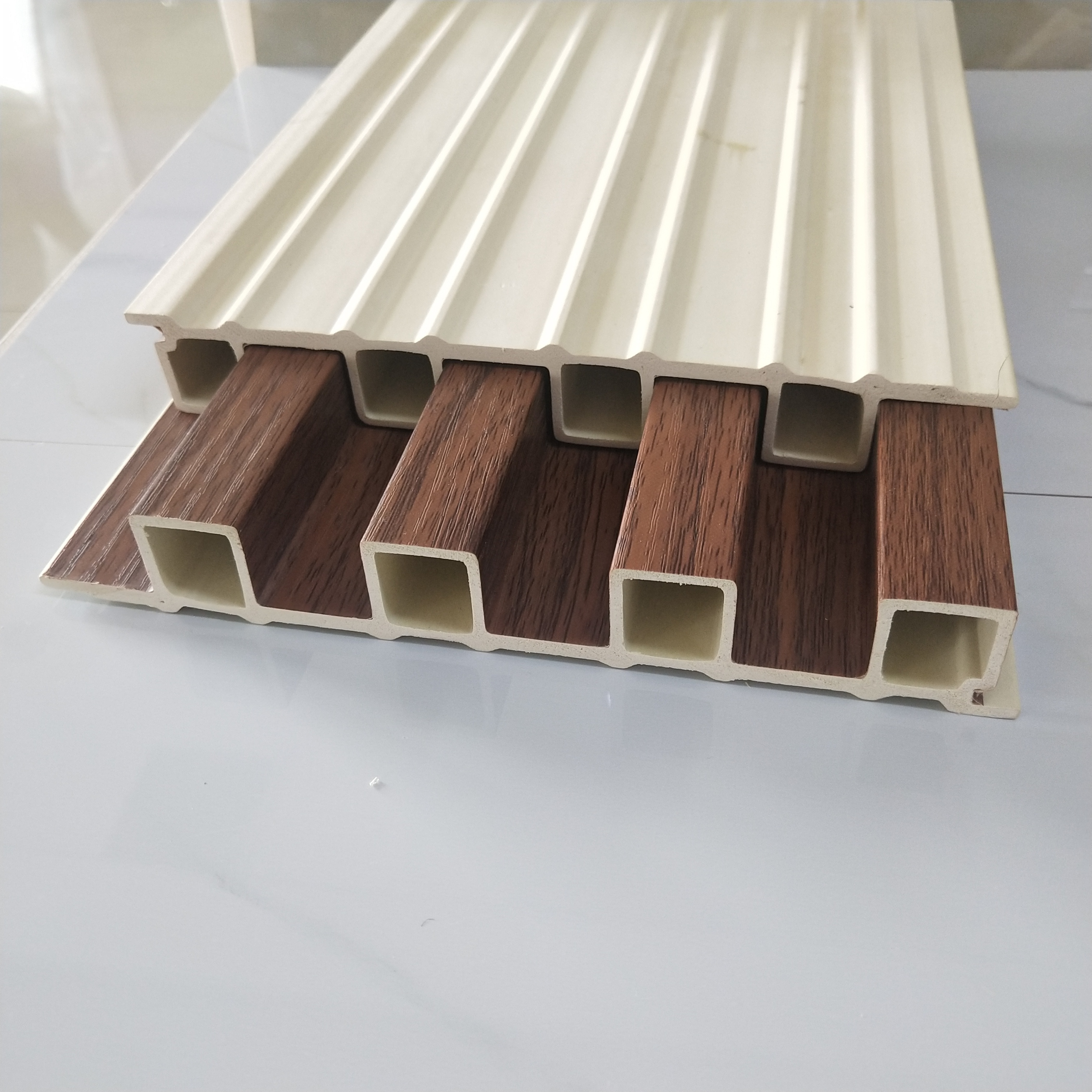 decorative WPC Wall Cladding Boards Slat wpc Wall Panels 3d Wpc wood bamboo Wall Panel