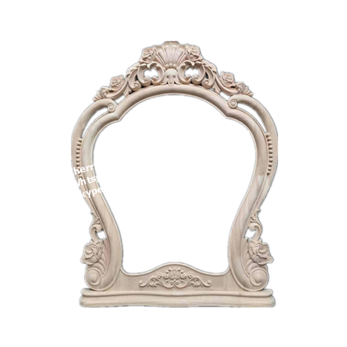 Wooden Home Decorative Wood Carving Mirror Frame Moulding