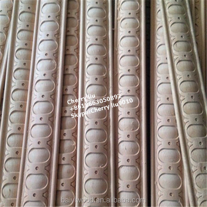 China Manufacture wood carving architrave trim moldings Crown Cornice mouldings